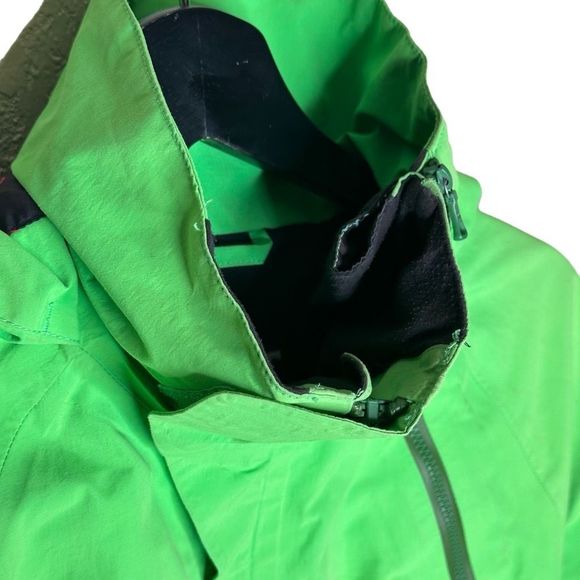 Burton AK Gore-Tex Snowboard Insulated Jacket Green Womens XS - Picture 2 of 8